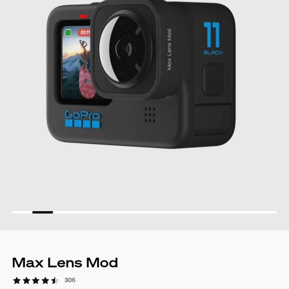 GoPro Max Lens Mod NWOT